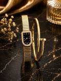 2Pcs Premium Trendy Stainless Steel Bracelet Set